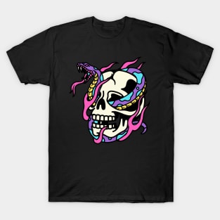 skull snake T-Shirt